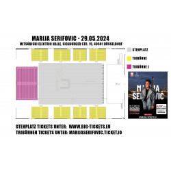 Stehplatz - Marija Serifovic | 29.05.2024 - Mitsubishi Electric HALLE - Düsseldorf