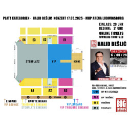 Stehplatz - Halid Bešlić  | 17.05.2025 - MHP Arena Ludwigsburg