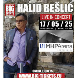 VIP Lounge für 10 Personen - Halid Bešlić  | 17.05.2025 - MHP Arena Ludwigsburg