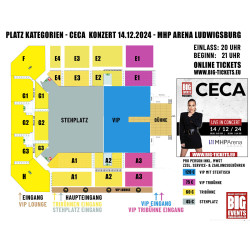 Tribühne - CECA | 14.12.2024 - MHP Arena Ludwigsburg