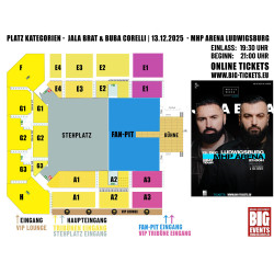 VIP Tribüne - Jala Brat & Buba Corelli | 13.12.2025 - MHP Arena Ludwigsburg