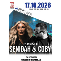 VIP Tribüne - Senidah & Coby | 17.10.2026 | MHP Arena Ludwigsburg